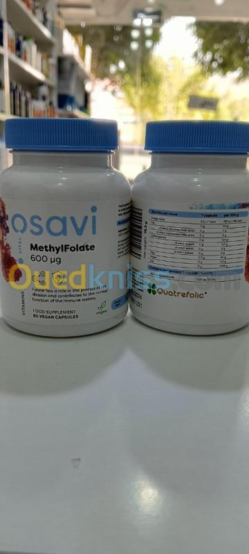  Osavi Methyl Folate 600mcg 60 gélules végétaliennes