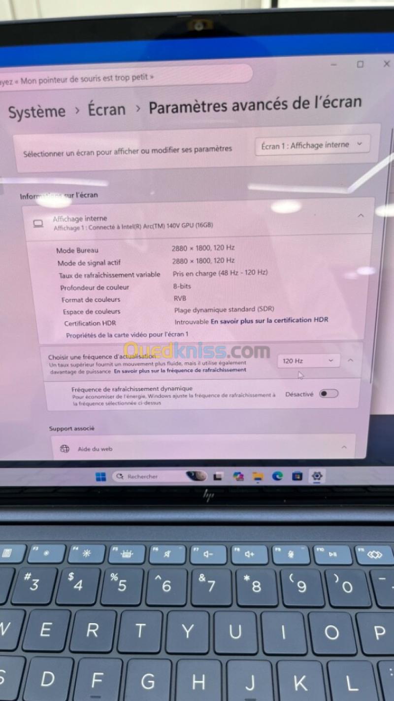 HP ELITEBOOK ULTRA  G1i 14 Ultra 7 268V 14'' TACTILE 32RAM 512SSD Arc(TM) 140V  BATTERIE 99 Cycle 20 ETAT NEUF  GARANTIE 06 MOIS A5-2 4