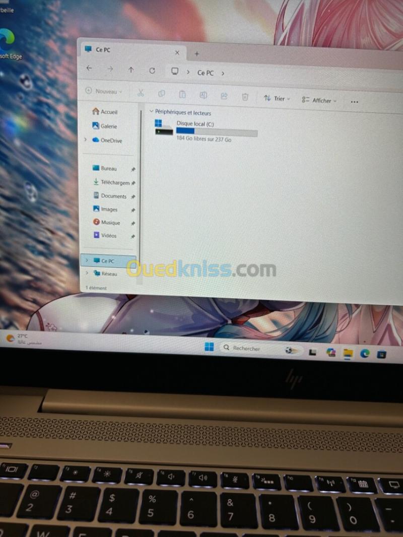 HP ELITEBOOK 850 G6 I7-08TH  15.6'' FHD 08RAM 256 SSD INTEL UHD 620  GRAPHICS BATTERIE +3 HEURES TRES BON ETAT GARANTIE 06 MOIS 7