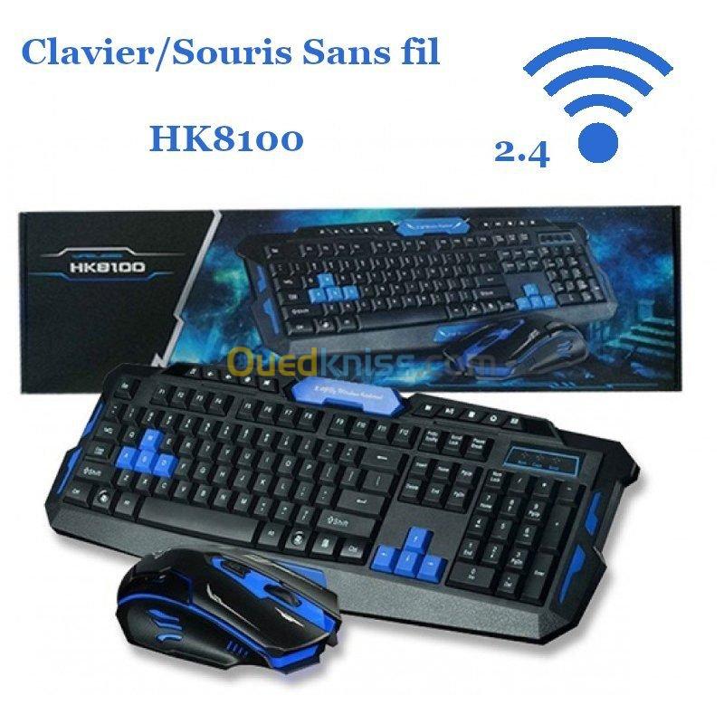  HK8100 combo Clavier & Souris sans fil 2.4 GHz