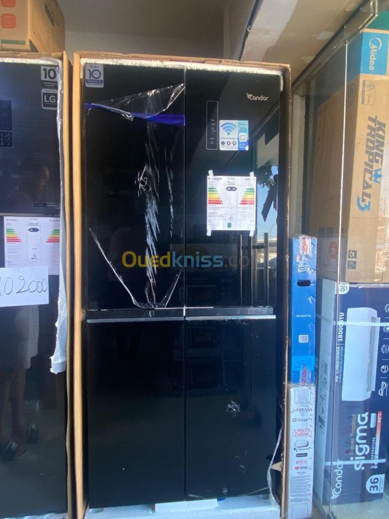 Condor Réfrigérateur side by side 4 porte CRM550SABG 550L 7
