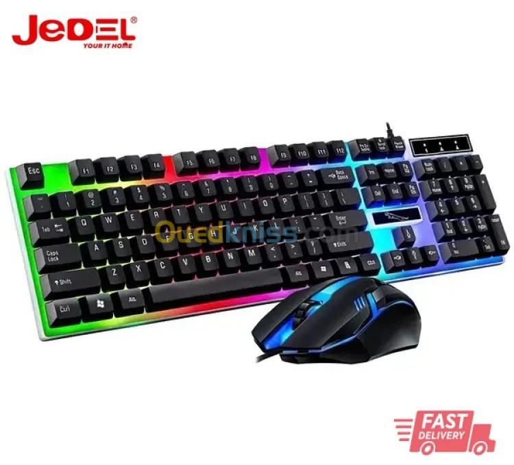 Jedel Gaming combo Pro GK103 ensemble gaming 2 in 1 Clavier Souris