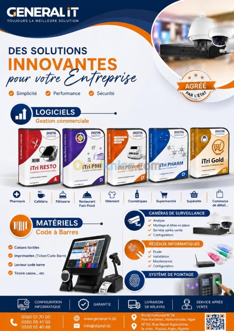 CHARGEUR CAISSE TACTILE TRANSFO 12V/5A 5