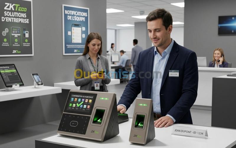 POINTEUSE FACIALE UFACE 800 PLUS ZKTECO 2