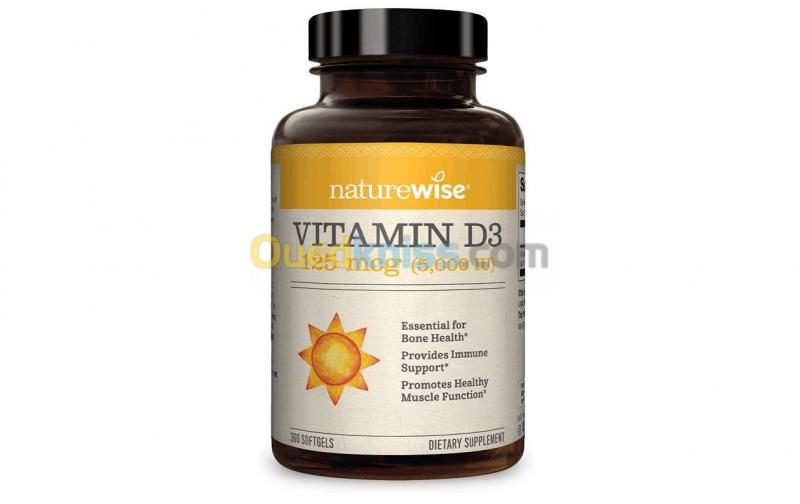  Vitamine D3 125mcg (5000iu) - USA