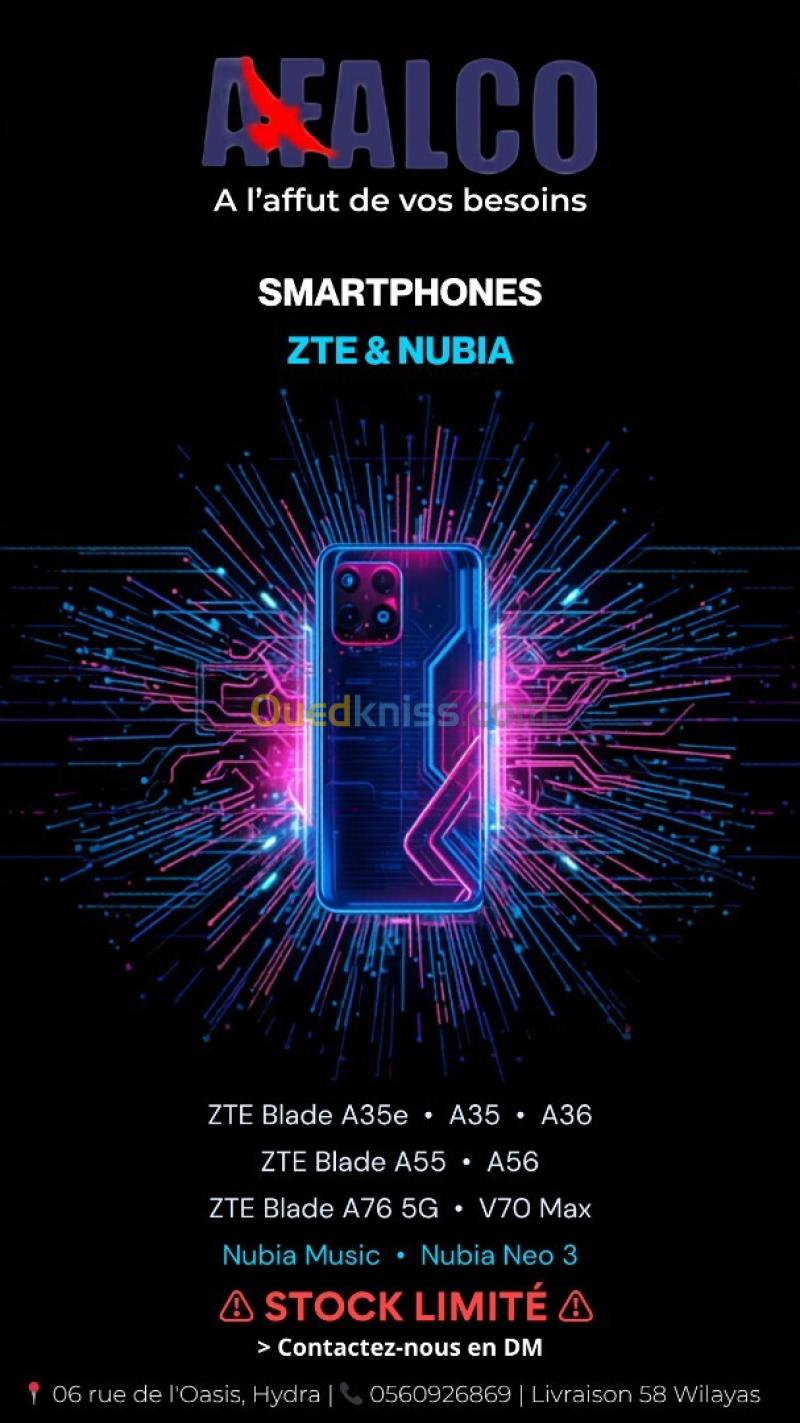 Smartphones ZTE