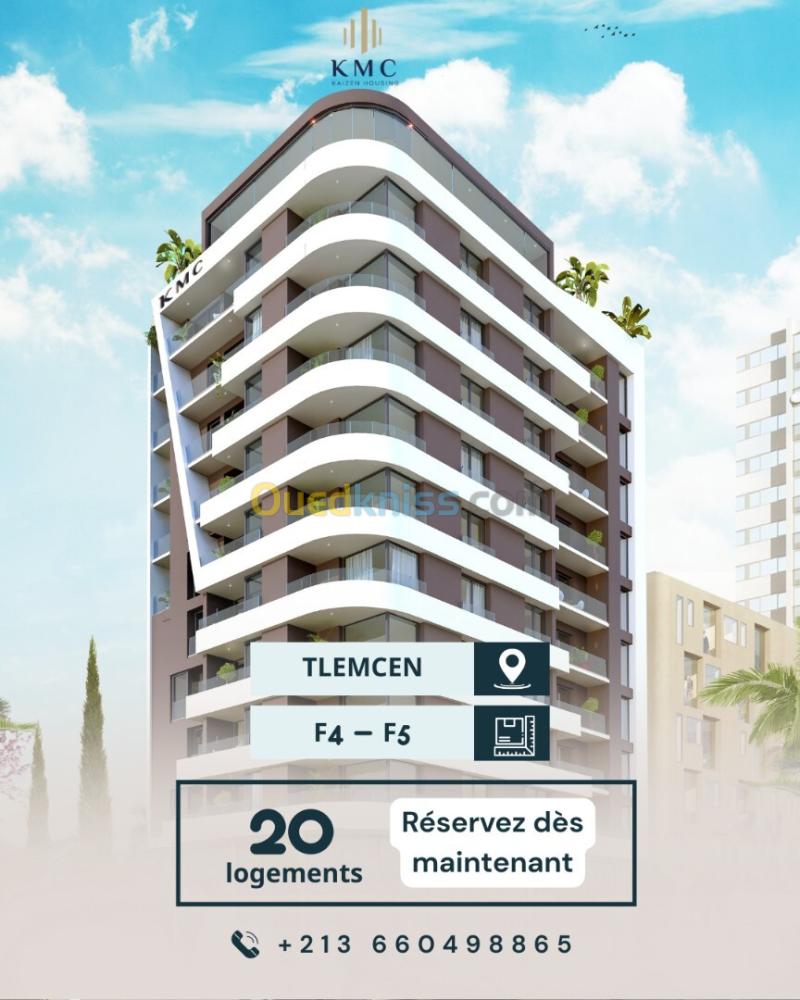 Vente Appartement F4 F5 Tlemcen Tlemcen