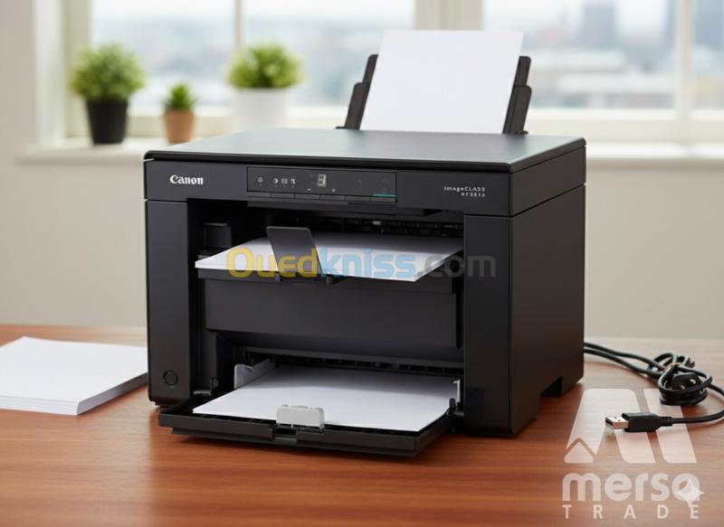 Imprimante Multifonction Lazer Noir & Blanc A4 Canon MF3010
