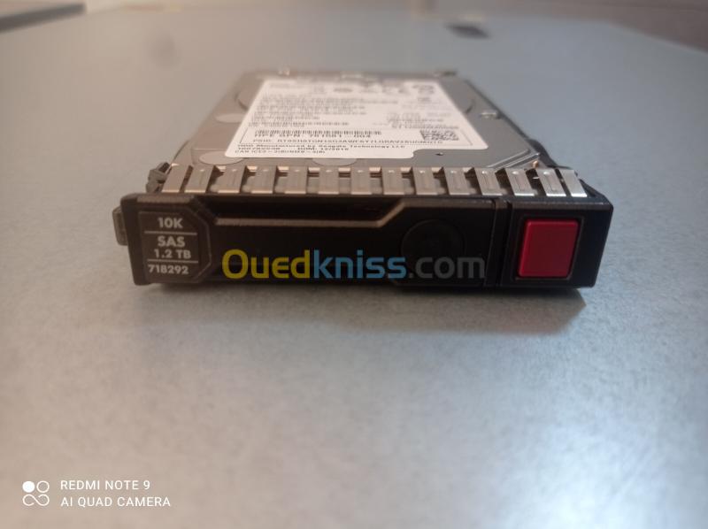 Occasion Disque dur serveur HDD SAS (2.4 Tb, 1.8 Tb, 1.2 Tb,900 gb, 600 gb, 300 gb) 2