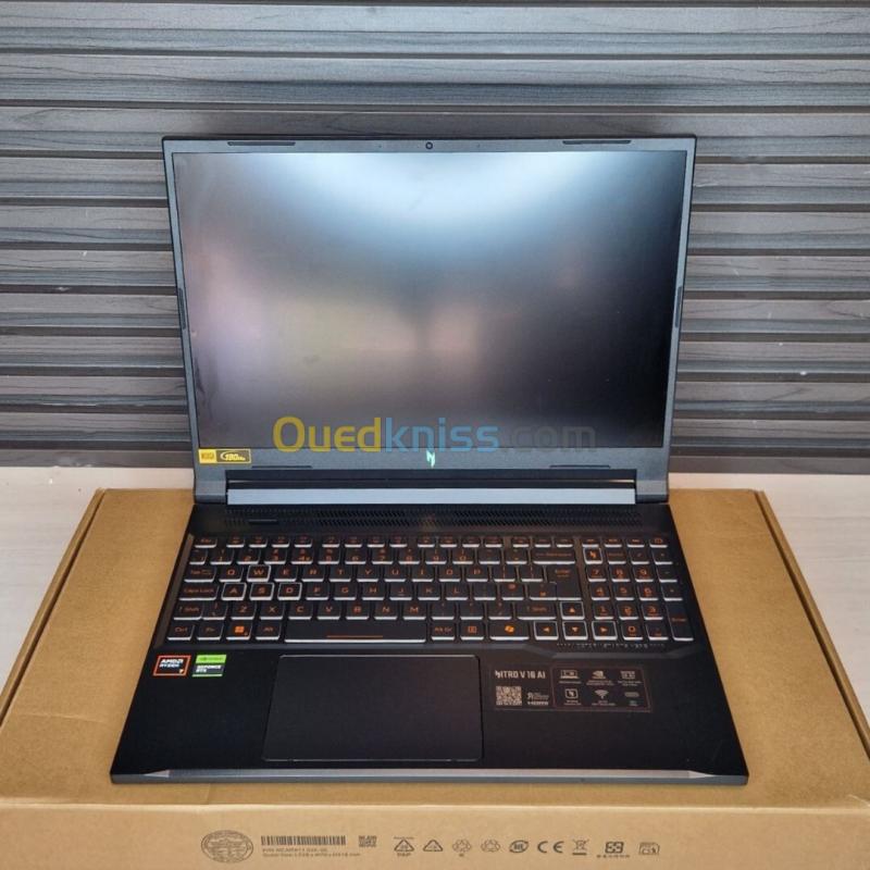 LAPTOP GAMING ACER NITRO V16 Ryzen7 260 NVIDIA  RTX5070 16GB 1TB 180Hz 2