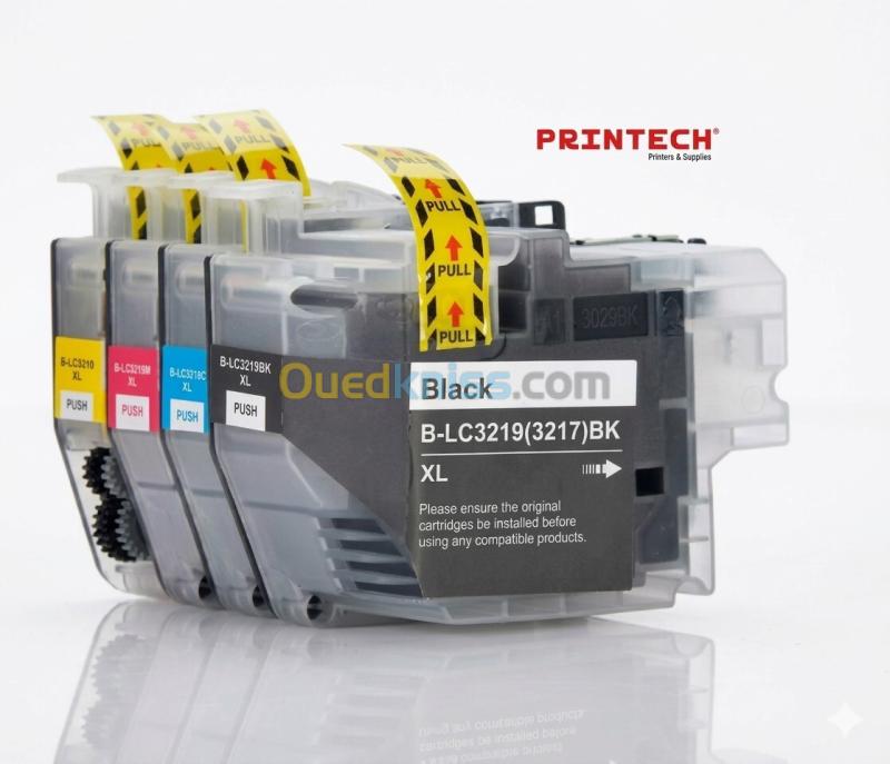 CARTOUCHE BROTHER LC 3217 3219 SC BK 129CRT PRINTECH